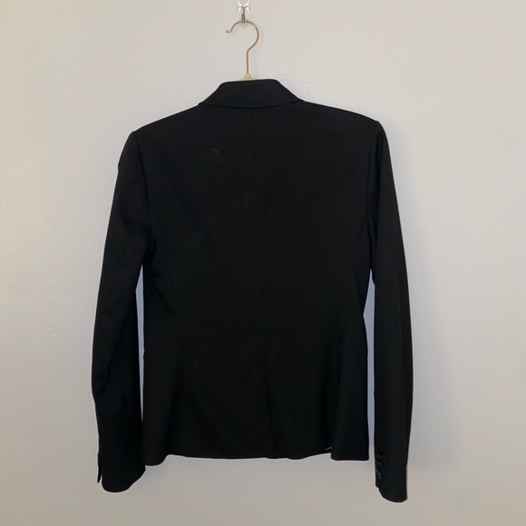 Banana Republic Womens Single Breasted Black Blazer size 4 office workwear - Picture 2 of 6